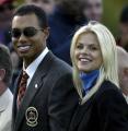 Tiger Woods with wife Elin